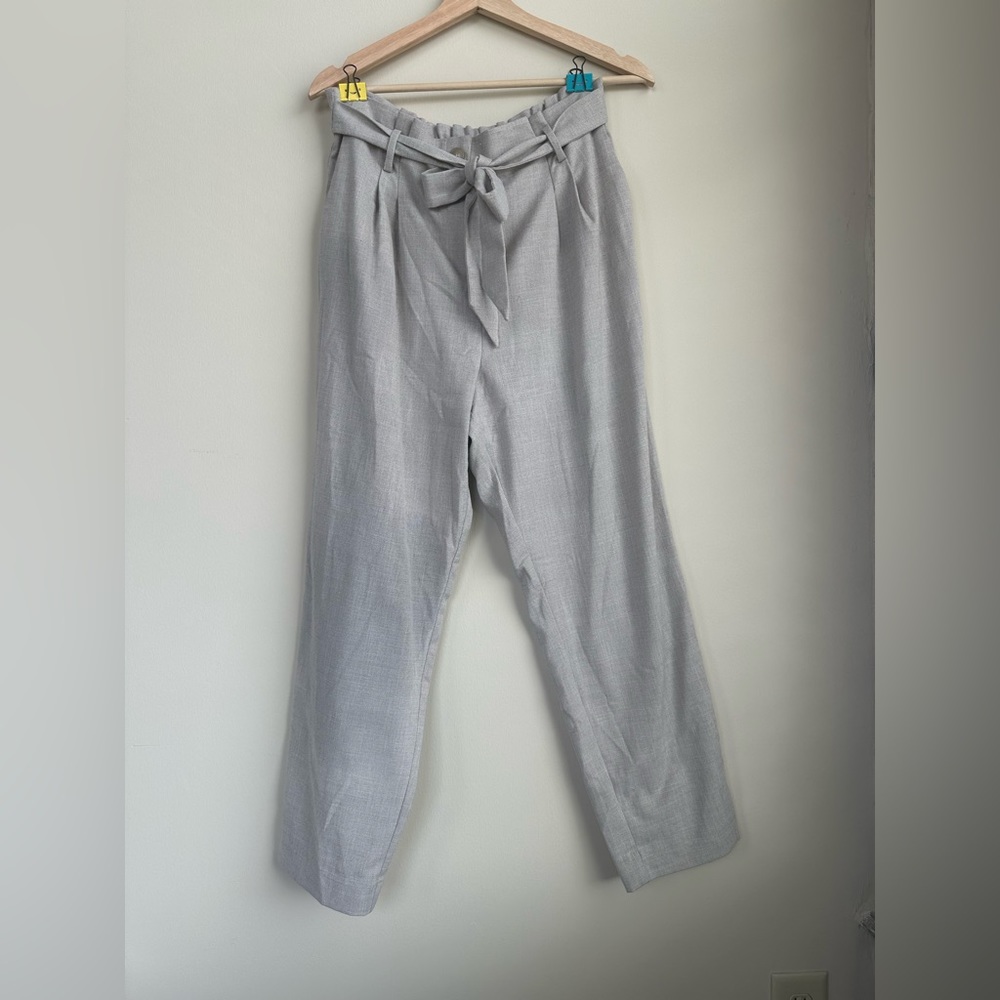 Loft Stretchy, High Waisted, Tie Dress Pants